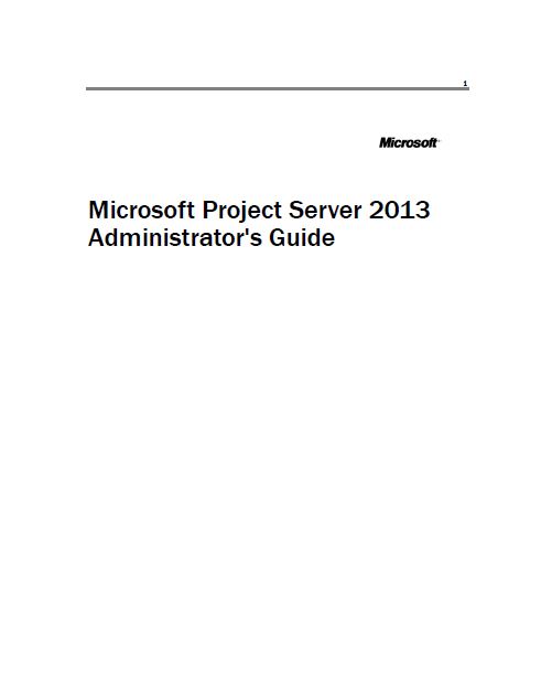 Microsoft Project Server 2013 Administrators Guide.pdf